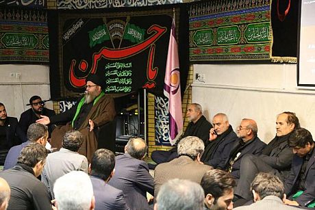  مراسم سوگواری اباعبدالله الحسین(علیه السلام) در موسسه اعتباری کوثربرگزار شد