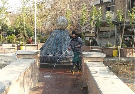 پاکسازی حاشیه پاساژ افشار از دلالان ارز