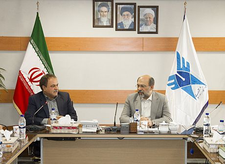 دیدار مدیرعامل بانک ملت با رییس دانشگاه آزاد اسلامی