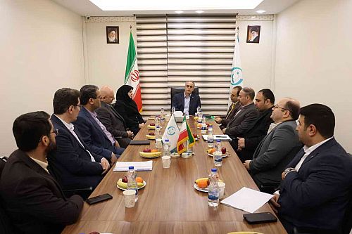  معارفه سرپرست جدید شرکت کارگزاری بیمه پوشش 