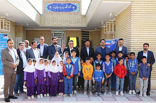  افتتاح هشتمین مدرسه بیمه پارسیان در استان خوزستان 