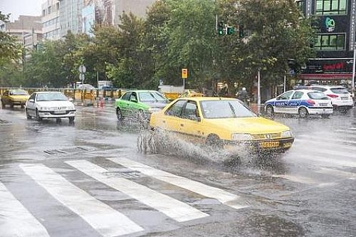  بارش شدید باران در ۱۴ استان 