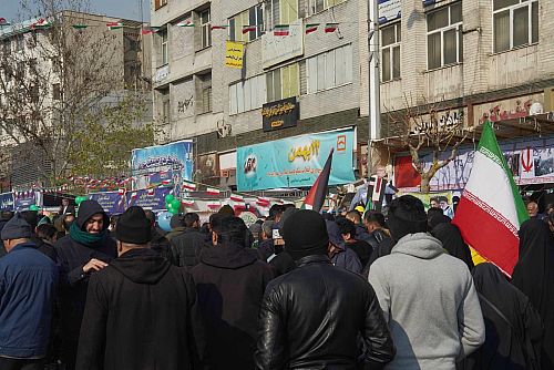  حضور پرشور مدیران و کارکنان بانک مسکن در راهپیمایی ۲۲ بهمن
