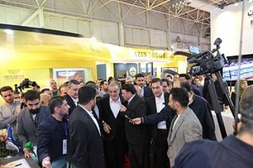  بازدید رئیس جمهور از غرفه بانک سپه در نمایشگاه بین المللی اوراسیا