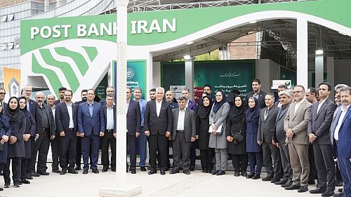 بازدید دکتر شیری مدیرعامل پست بانک ایران و هیات همراه از غرفه بانک در نمایشگاه اینوتکس 2025 