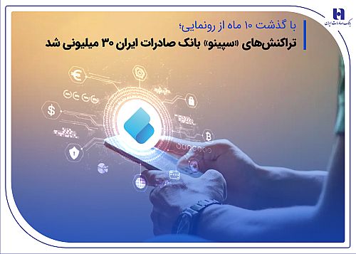 تراکنش‌های «سپینو» بانک صادرات ایران 30 میلیونی شد