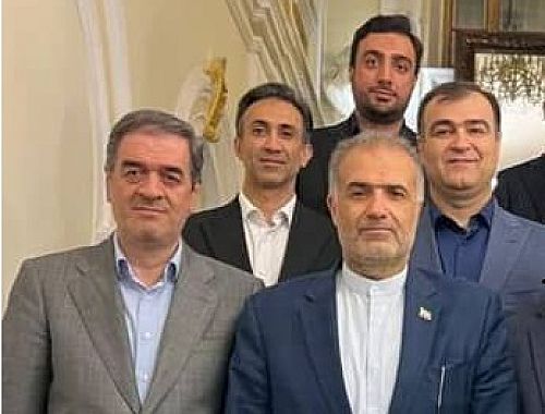  دیدار و گفت‌و‌گوی رئیس کل بیمه مرکزی و سفیر ایران در روسیه