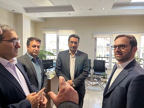 بازدید میدانی مدیرعامل بانک کشاورزی از مدیریت استان تهران