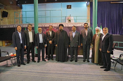 دیدار مدیرعامل بانک ملی ایران با سید حسن خمینی