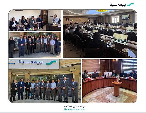 سفر سرپرست بیمه سینا به شمال غرب کشور 