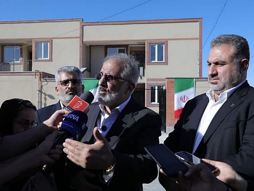 بازدید مدیرعامل بانک مسکن از پروژه مهرگان مشهد