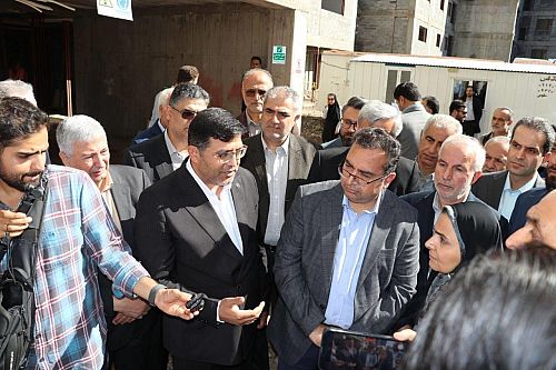 تامین مالی ۳۴۳ میلیارد تومانی پروژه ۶۲۴ واحدی نهضت ملی مسکن رشت توسط بانک مسکن