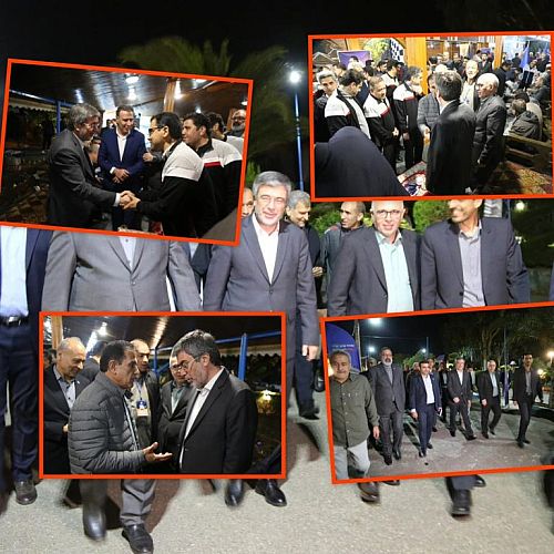 بازدید مدیر عامل بیمه ایران از روند جشنواره فرهنگی و ورزشی