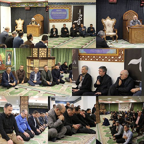 برگزاری مراسم پرفیض عزاداری ایام شهادت حضرت فاطمه‌(س) در بیمه ایران