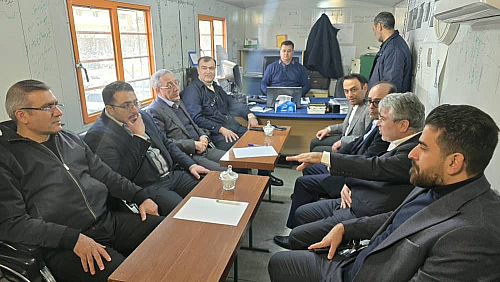 بازدید مدیرعامل و اعضای هیأت مدیره بیمه البرز از پروژه نگین البرز در مشهد مقدس