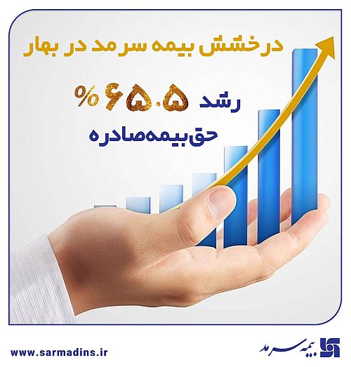 درخشش بیمه سرمد در بهار؛ رشد فروش در کنار کنترل نسبت خسارت