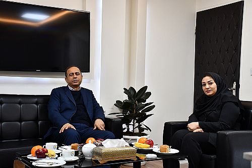 دیدار دبیرکل سندیکای بیمه‌گران ایران با مدیرعامل بیمه اتکائی ایران‌معین