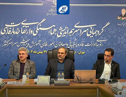 گزارش عملکرد بیمه معلم در نشست مدیران رفاهی آموزش و پرورش