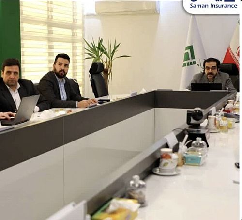 حضور فعال بیمه سامان در نشست تخصصی پژوهشکده بیمه
