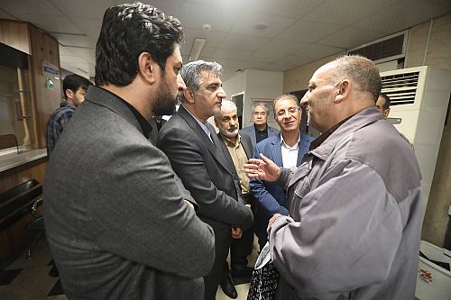 بازدید مدیرعامل سازمان تأمین اجتماعی از شعب و کارگزاری‌های تهران