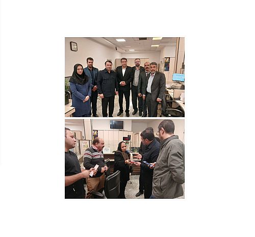 بازدید سرزده مدیرعامل بانک سپه از شعبه سهروردی جنوبی