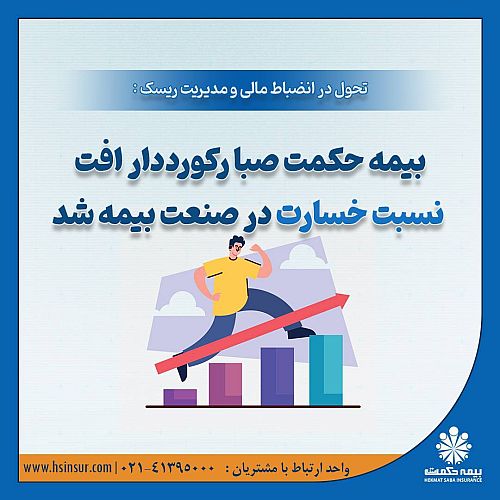 بیمه حکمت صبا رکورددار افت نسبت خسارت در صنعت بیمه شد