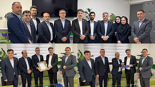 تودیع و معارفه در بیمه البرز؛ محمدرضا توکلی سکان دار مدیریت امور شعب شد