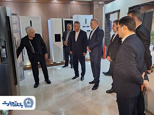 بازدید قائم‌مقام بانک تجارت از 