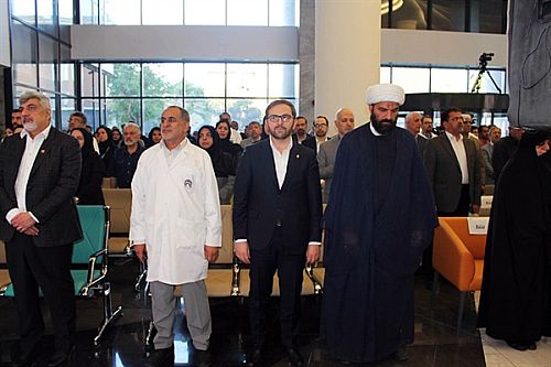 بهره‌برداری از بیمارستان انستیتو کانسر ایران با حضور مدیرعامل بانک کشاورزی