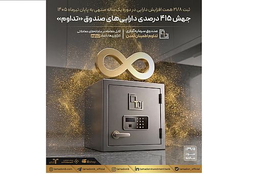 جهش ۴۱۵ درصدی دارایی‌های صندوق «تداوم»