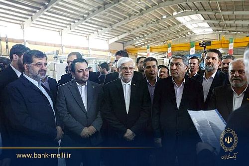 با حضور معاون اول رئیس‌جمهور انجام شد؛ افتتاح واحد بزرگ ریسندگی در قم با سرمایه گذاری بانک ملی ایران
