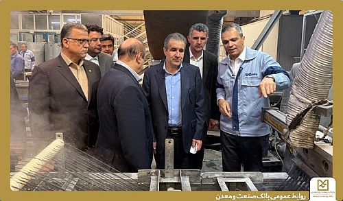 در بازدید معاون وزیر صمت از واحدهای صنعتی تأمین مالی‌شده در قزوین مطرح شد: تأکید بر نقش موثر بانک صنعت و معدن در حمایت از تولید