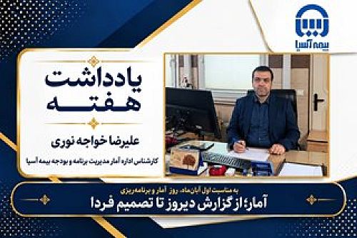 آمار؛ از گزارش دیروز تا تصمیم فردا | به مناسبت اول آبان‌ماه، روز آمار و برنامه‌ریزی