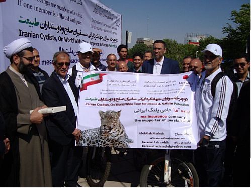 شروع سفر دور دنیای سفیران صلح و دوستی بیمه ما  از شهر تبریز