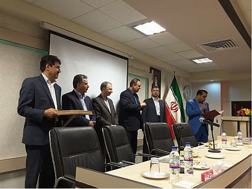 برگزاری مراسم معارفه سرپرست اداره امور شعب شرق تهران بانک ملی 