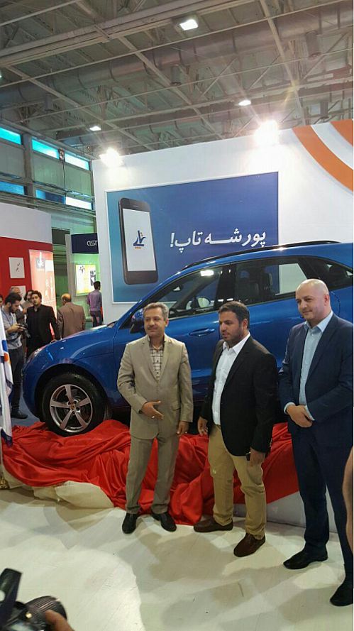 رونمایی از پورشه تاپ در نمایشگاه تله کام ۲۰۱۶
