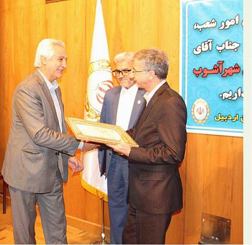 برگزاری مراسم معارفه سرپرست اداره امور شعب  بانک ملی استان اردبیل 
