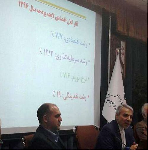 نوبخت: رشد اقتصادی 7.7 درصدی برای سال آینده پیش بینی شده است