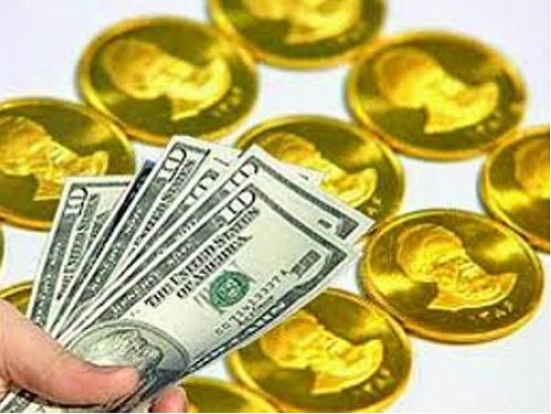کاهش نرخ دلار و افزایش قیمت سکه در بازار آزاد تهران