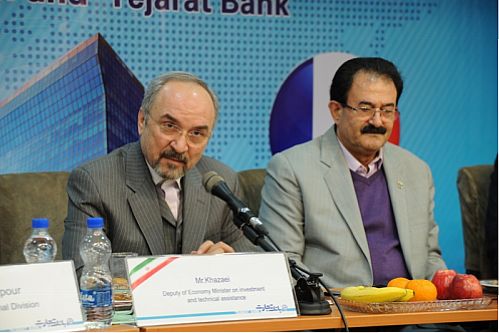 بانک تجارت میزبان هیات بزرگ تجاری فرانسه