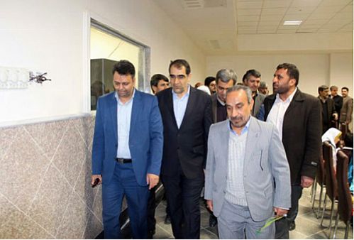 افتتاح خوابگاه دانشجویی احداث شده از سوی بانک ملت با حضور وزیر بهداشت