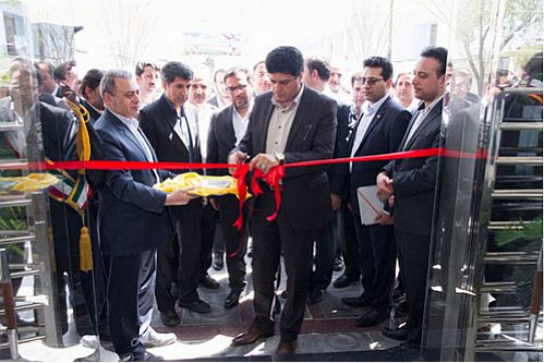 افتتاح شعبه جدید بانک ملت در استان البرز