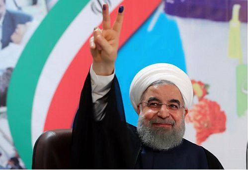روحانی رییس‌جمهور دوازدهم ایران شد