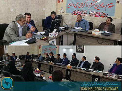  انتخاب هیئت رئیسه شورای هماهنگی شرکت های بیمه در استان قم
