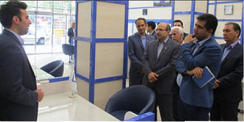 بازدید مدیرعامل بیمه رازی از دو شعبه شرکت طی روزهای گذشته