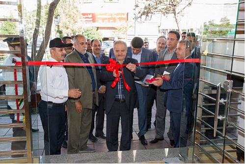 افتتاح شعبه جدید بانک ملت در رجایی شهر استان البرز