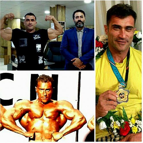  تجلیل بیمۀ آرمان از قهرمانِ طلایی مسابقات پرورش اندام 