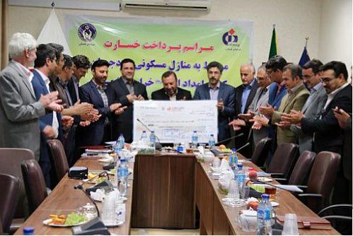 بیمه دانا به کمیته امداد امام خمینی(ره)25 میلیارد ریال خسارت پرداخت کرد