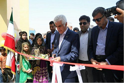 پنجمین مدرسه امیدآینده در روستای خونسرخ بندرعباس افتتاح شد