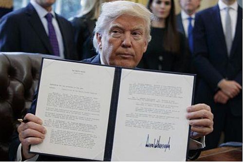 هفته ای نامیمون برای بورس آمریکا با امضاء های ترامپی رقم خورد 